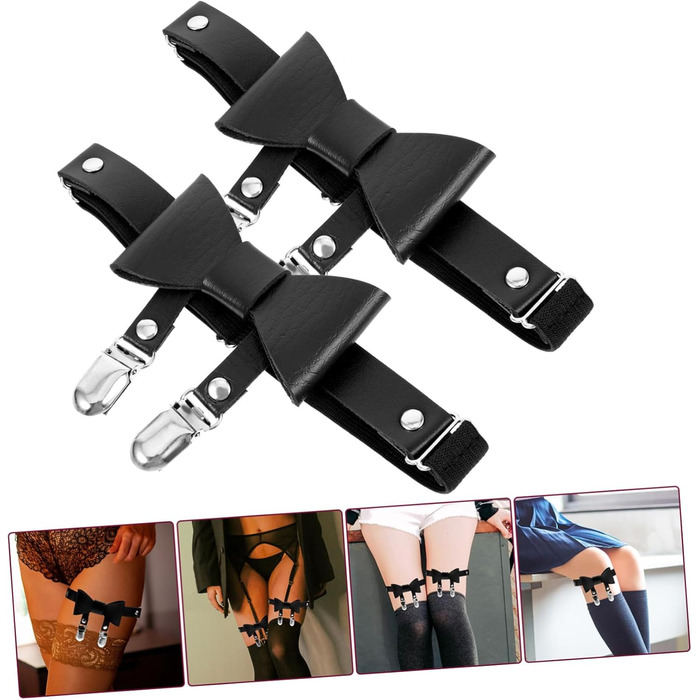 Жіночі накладки на ноги DEARMAMY - 2 шт. (Чорний)