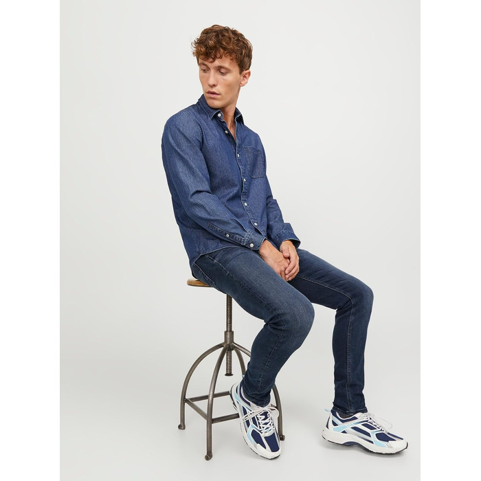 Чоловічі джинси Jack & Jones JJIGLENN Original CB 815 NOOS, сині (36W / 32L)