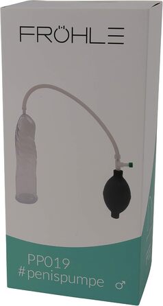 Power Penispumpe Fröhle PP020 – Прозора стандартна помпа для ерекції (1 шт.)