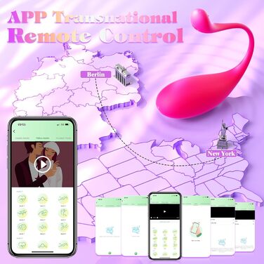 Вібратор жіночий з пультом дистанційного керування, 9 режимів, для інтимної насолоди. Іграшка для дорослих, червоний.