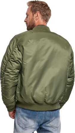 Чоловіча куртка-бомбер Brandit MA-1 Fliegerjacke, колір Olive 1, розмір XL