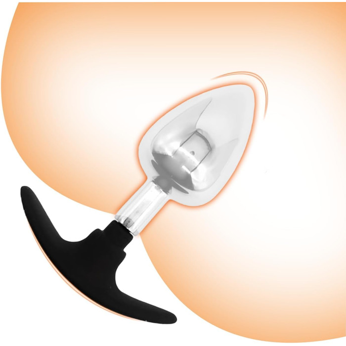 Набір анальних пробок зі сталі: дилататори, масажер простати, стимулятор для пар, S+M+L