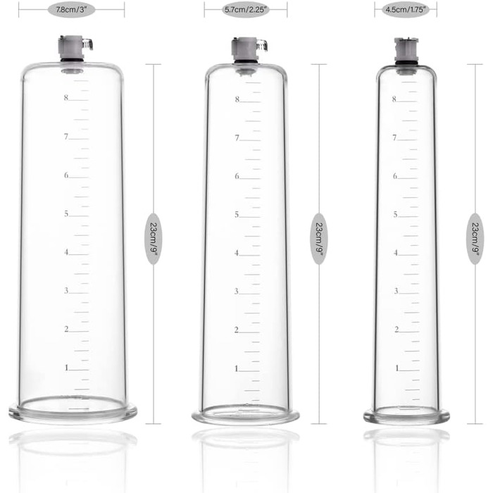 Вакуумний насос для збільшення пеніса, ручний, XXL, з насадкою 9 дюймів, для чоловіків, з запасними частинами