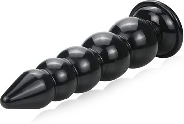 Анальні кулі Riesen з присосками та анальним плагіном, набір з 5 шт. для масажу простати та стимуляції G-точки