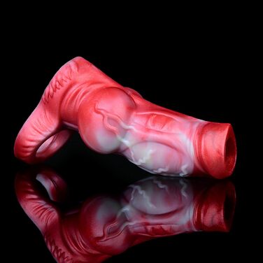 Реалістичний пеніс для собак з рідкого силікону TDLPlus – секс-іграшка для чоловіків та пар, розширювач пеніса