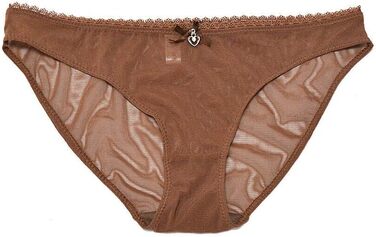 Комплект бюстгальтер та труси Sheer See Through з мереживом та тонкої сітки для жінок, великі розміри, 75E