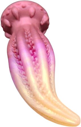 Jixaxe Октопус-вібратор з 10 щупальцями, анальний дildo з реалістичного силікону, для чоловіків та жінок