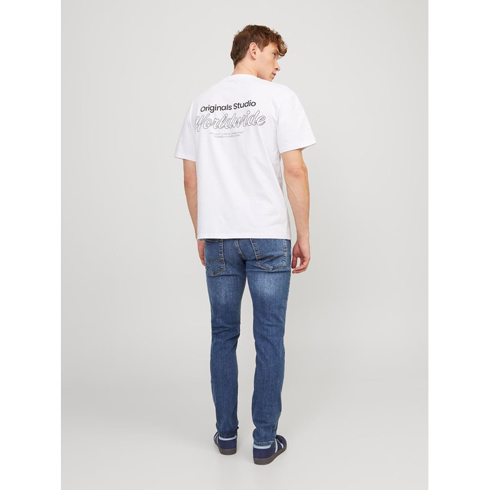 Чоловічі джинси Jack & Jones JJI Glenn Original Am 814 Noos, синій денім, 36W / 34L