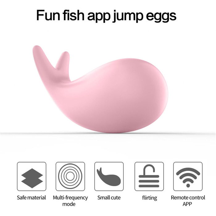 Вібратор з дистанційним керуванням та додатком, 10 режимів вібрації, для жінок, портативний, для стимуляції G-точки, для пар, рожевий