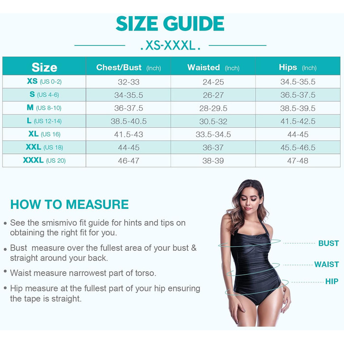 Купальник жіночий Smismivo з Push Up та ефектом живота, з драпіруванням, ретро стиль, червоний (M)