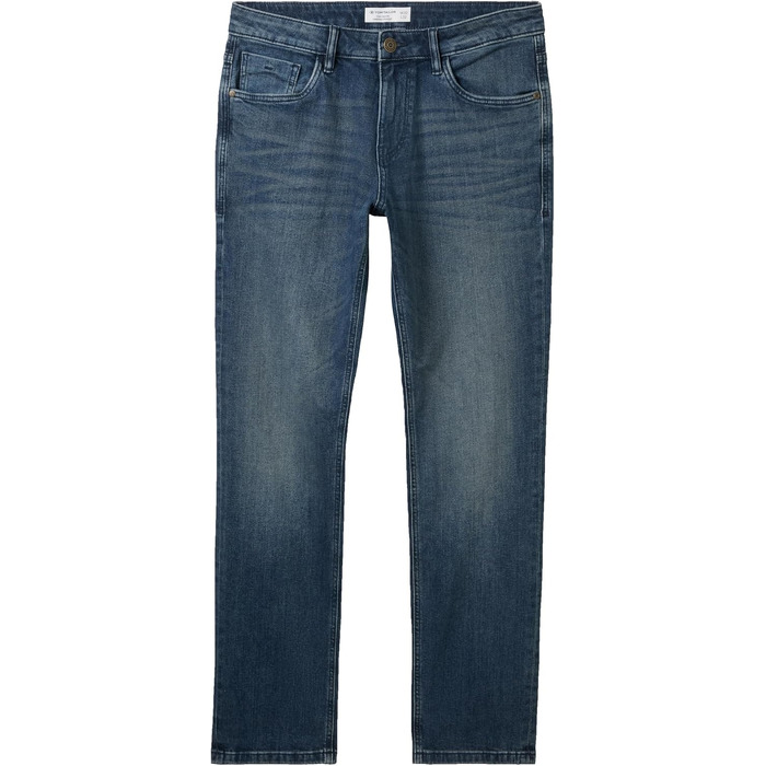 Чоловічі джинси Tom Tailor TTMARVIN Straight з еластичним стрейчем, колір Dark Stone Wash Denim, 32W/32L