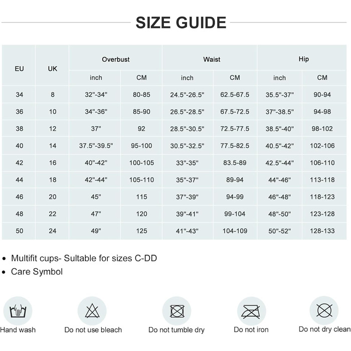 Світшот WIN.MAX з цілісною конструкцією та підкладкою, купальник великого розміру для жінок, вінтажний пуш-ап монокіні з квітковим принтом гібіскуса, для бюстгальтерів C до DD, розмір 42