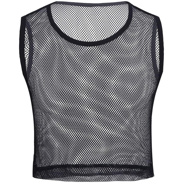 Чоловіча футболка з сітки, прозора, для клубу, червона (XL)