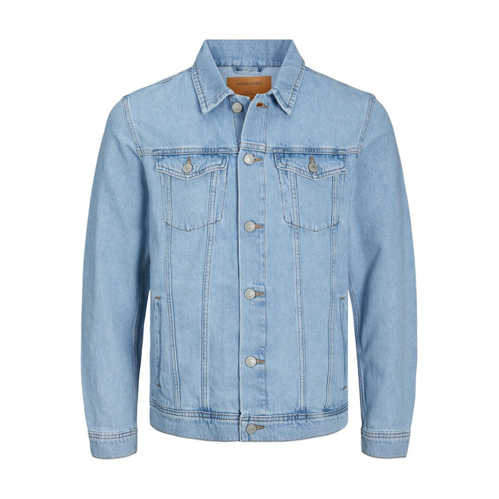 Чоловіча джинсова куртка JACK & JONES, синя (розмір M)