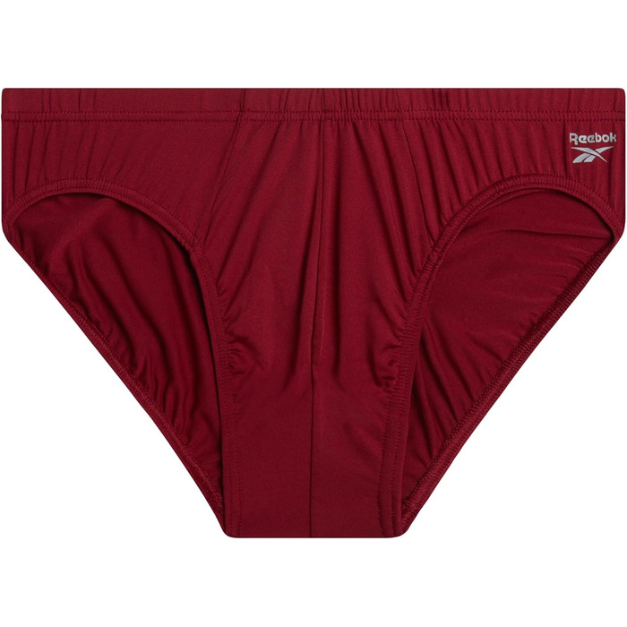 Сліпеки чоловічі Reebok (10 шт. в упаковці) – Low Rise, матеріал: бавовна, кольори: морський блакитний, червоний, сірий, Surf The Web, Stonegrey, розмір M