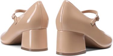 Жіночі туфлі-човники DREAM PAIRS із закритим носком, бежеві (розмір 38.5 EU)