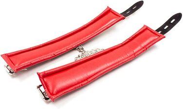 Набір наручників та кайданків для ніг Hanyi Leder з м'якою підкладкою, Bondage, іграшки для дорослих для жінок та чоловіків