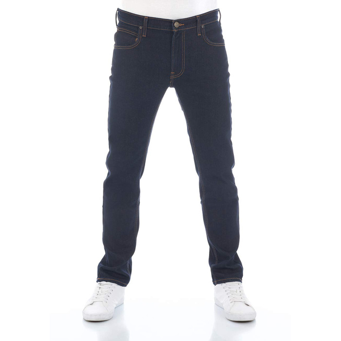 Чоловічі джинси Lee Daren Regular Straight Fit з еластичним стрейч-ефектом, темно-сині (Rinse Blue), 33W/30L