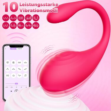 Вібратор жіночий з додатком та 10 режимами, для пар, тихий, кліторальний – Vibro ei, секс-іграшка, дильдо для анального використання