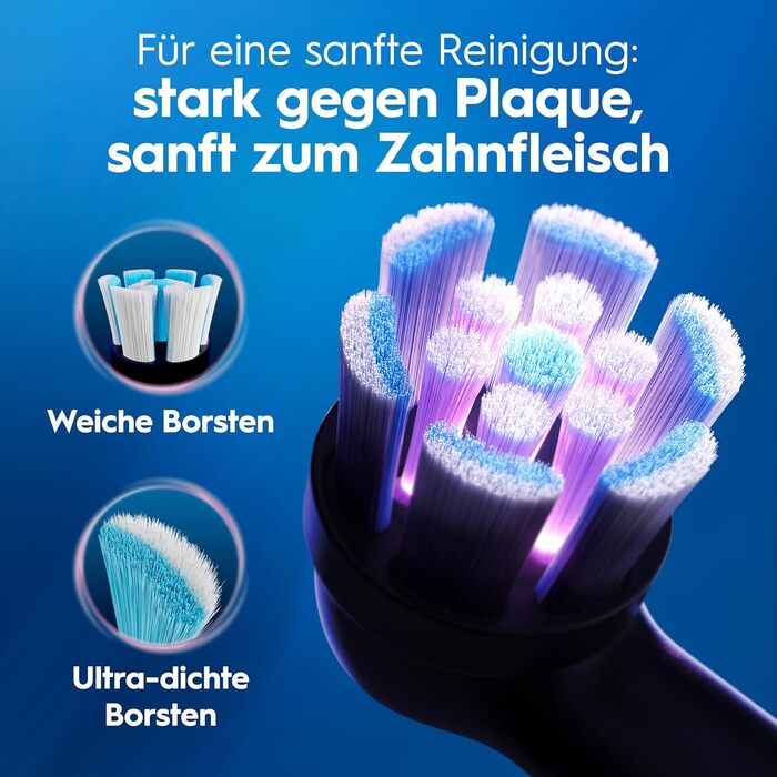 Електрична зубна щітка Oral-B iO Series 2 Night Black: 3 режими чищення, насадка та дорожній футляр