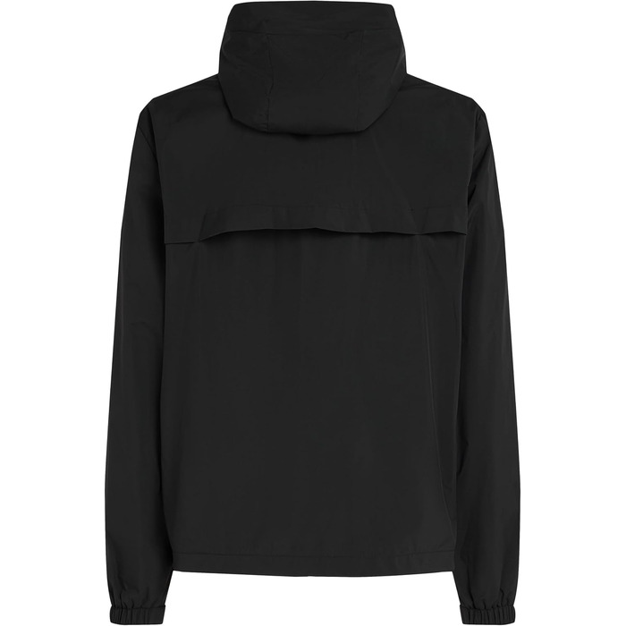 Чоловіча вітрівка Tommy Hilfiger з капюшоном, спортивна куртка, чорна, розмір XL