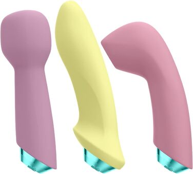 Набір вібраторів Satisfyer Fabulous Four | Вібратор, масажер, Rabbit | Водостійкий (IPX7) | Для еротичної стимуляції
