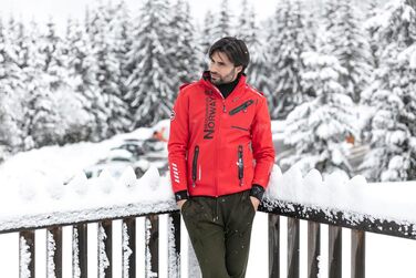 Чоловіча зимова куртка Geographical Norway Rivoli, чорна
