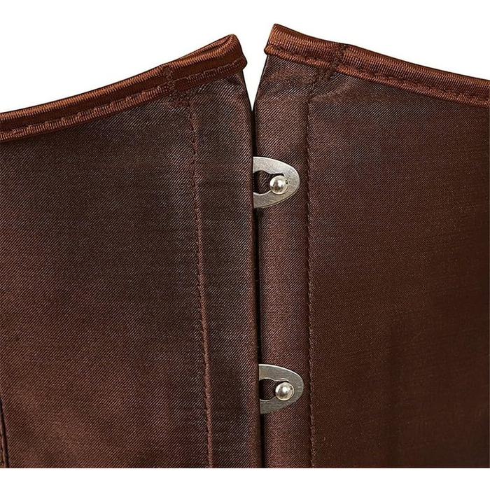 Корсет для жінок KUOSE - корсет-бра, фігурна спідниця, корсет для схуднення, великі розміри (30-32, коричневий)