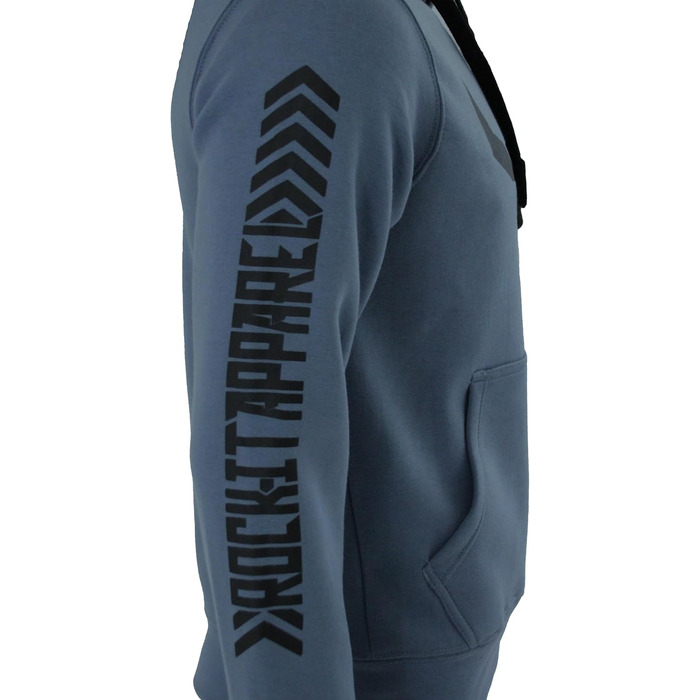 Чоловічий худі ROCK-IT Apparel Urban Streetstyle з капюшоном та флісовим начосом, камуфляж Dark Camo (Coronet Blau), розмір 3XL
