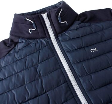 Чоловіча легка гібридна утеплена куртка для гольфу Calvin Klein CK Hybrid Insulate 2026, темно-синя