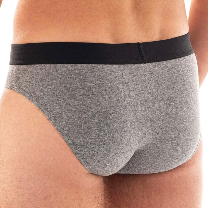 Труси боксер Bruno Banani 4er Pack Flowing для чоловіків, бавовна XL, чорний/сірий меланж