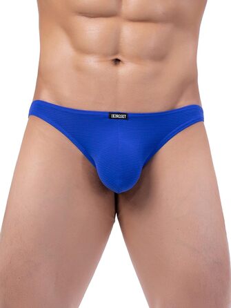 Сліпи iKingsky бразильського типу, смугасті, з частковою спиною, сексуальні, з низькою талією, 6 шт. в упаковці