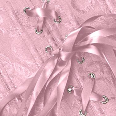 Корсет бюстгальтер готичний бурлеск: чорний рожевий корсет для жінок, бюстгальтер-корсет, талія, повний об'єм