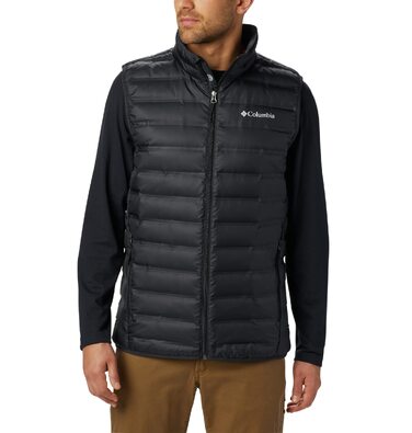 Чоловічий жилет Columbia Lake 22 Down Vest, утеплений пуховий жилет, чорний, розмір S