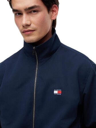 Чоловіча куртка Tommy Jeans TJM Essential Jacket Dark Night Navy (синя), розмір M