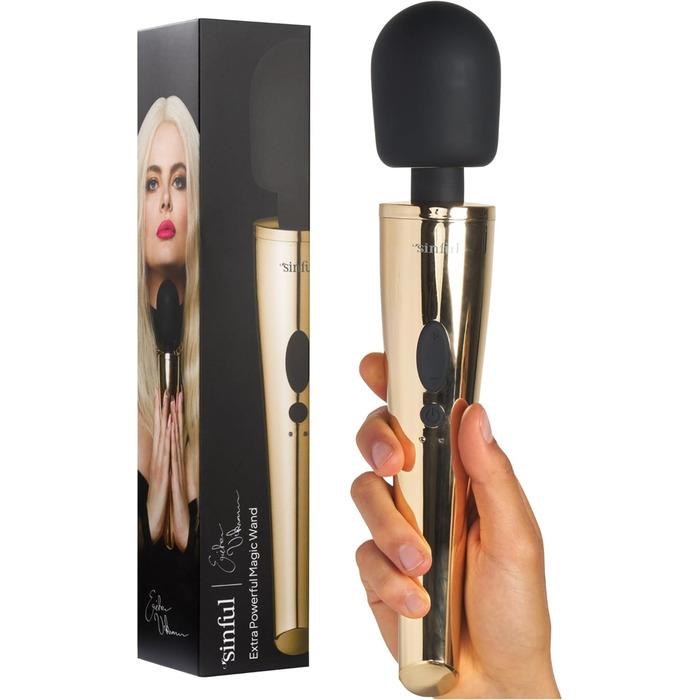 Масажер для тіла Luxy Silver (Gold) - бездротовий вібратор для жінок з 10 режимами, вологостійкий