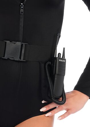 Костюм поліцейського SWAT для жінок Leg Avenue, чорний, EU (M)