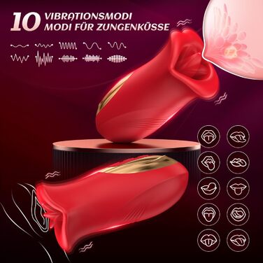 Вібратор для жінок: 10 режимів, 10 рівнів інтенсивності, стимулятор клітора та сосків, іграшка для пар