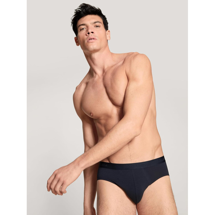 Труси чоловічі CALIDA Natural Benefit Slip, 3 шт. в упаковці (58-60, Темно-сапфіровий)