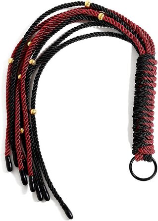 Набір для БДСМ: батіг з червоно-чорного плетіння, пензлики, для дорослих, секс-іграшки, бондж