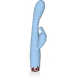 Вібратор для жінок Klitoris та G-точка, силіконовий кролик, 10 режимів вібрації, сексуальні іграшки для дорослих, блакитний