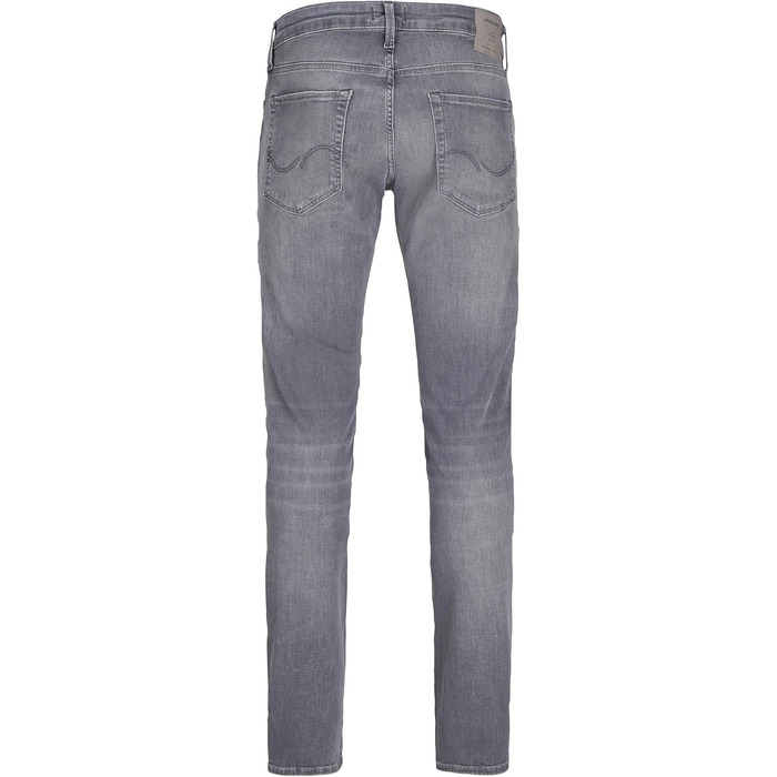 Чоловічі джинси Slim Fit Jack & Jones JJI GLENN JJICON (Сірий денім, 32W/34L)