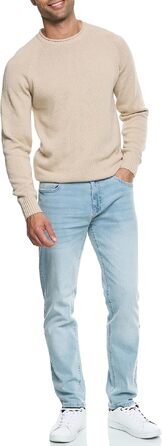 Чоловічі джинси Indicode INSantino Stretch, бавовняні, колір Light Cloud, розмір 34W/32L