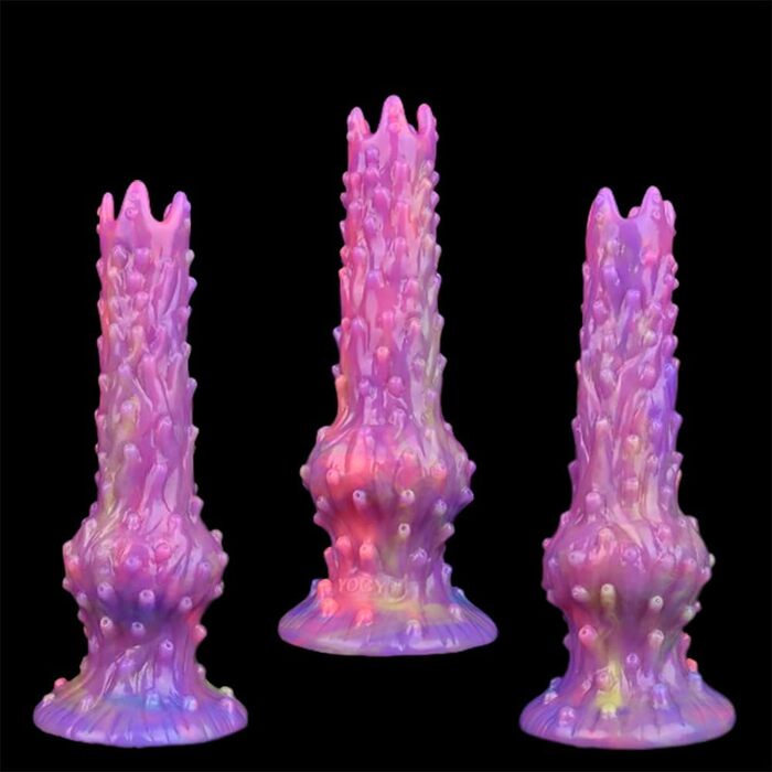 Анальний вібратор-яйце Lmgoc з підсвічуванням, 5 шт. силіконових анальних пробок, фантазійний інопланетний анальний вібратор, стимулятор G-точки, масажер простати, секс-іграшка, екстремальна кладка яєць, для пар, анальні іграшки (пневматичний)