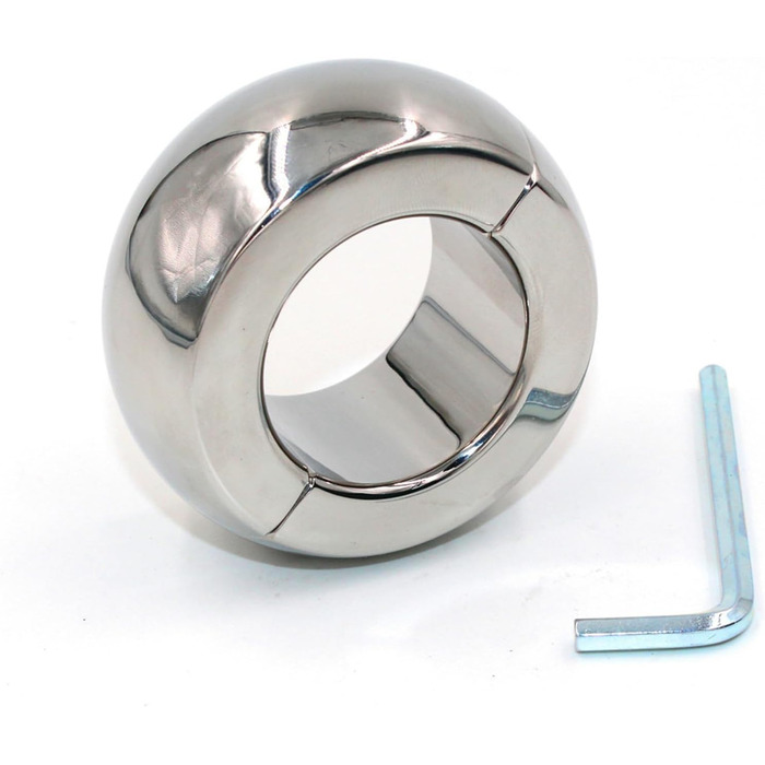 Сталевий кільце для яєчок GeRRiT, 3 розміри, надміцний, для чоловіків (30 мм)