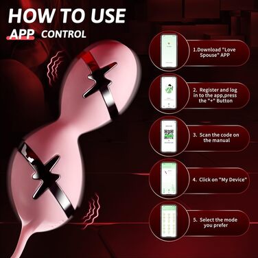 Вібратор клітора Guspiun з пультом керування, жіночий масажер для вагіни та анусу, бездротовий, тихий, 10 режимів