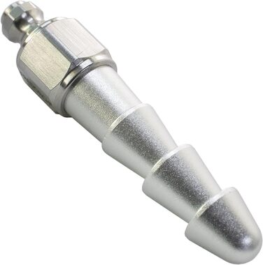 Металевий дилда Fredorch Sexmaschine - іграшка для дорослих, сріблястого кольору