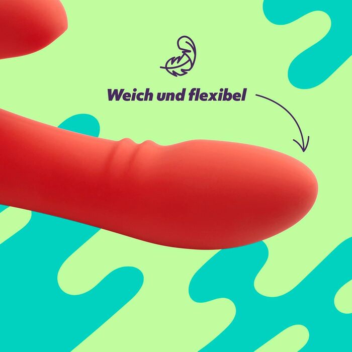 Вібратор AMORELIE Joy – Rabbit для жінок | Водостійкий, перезаряджається, силікон та ABS