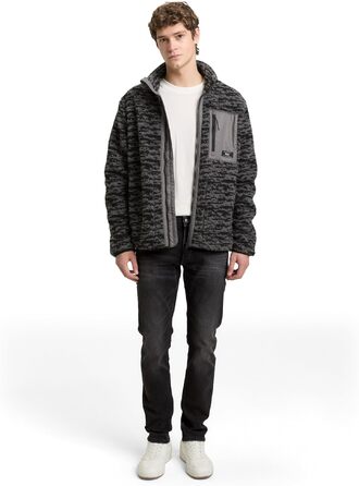 Чоловічі джинси Tom Tailor Denim Piers Slim Fit, чорні (34W / 30L)