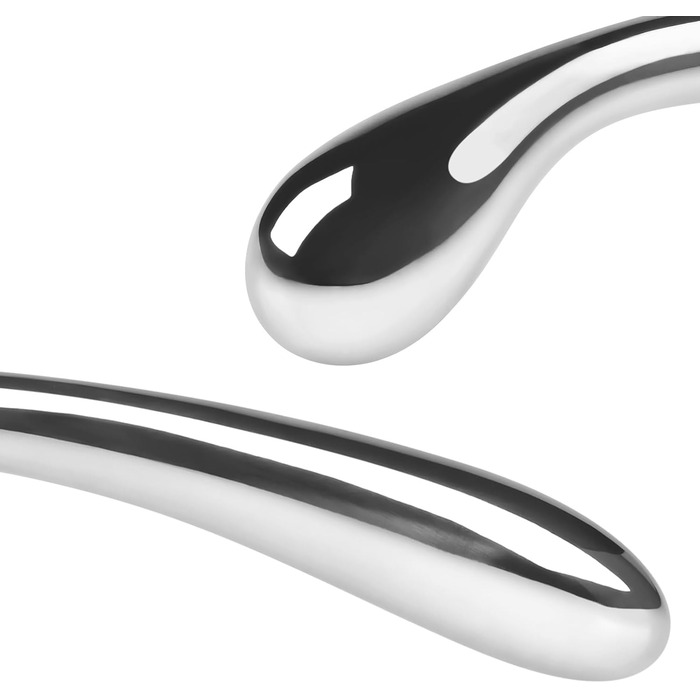 Анальний стимулятор Roluck з нержавіючої сталі - подвійний анальний плагін для чоловіків та жінок